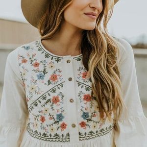 EUC Roolee | Bailee Embroidered Dress